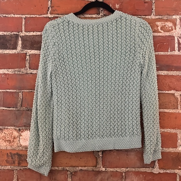 Leifsdottir Beaded Cardigan Sweater size S— as seen on Gossip Girl Blair Waldorf - Picture 5 of 5